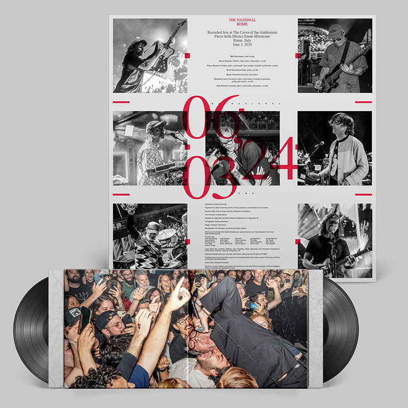 ワールドワイド2LP National Rome 4AD801LP 4AD /00660 Rome [VINYL]: The National: Amazon.ca: Music